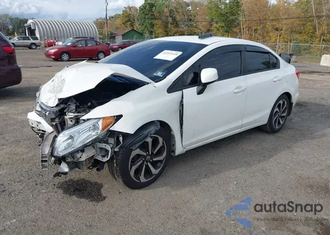 2012 Honda Civic Lx z USA, uszkodzony, nr VIN 19XFB2F52CE016988